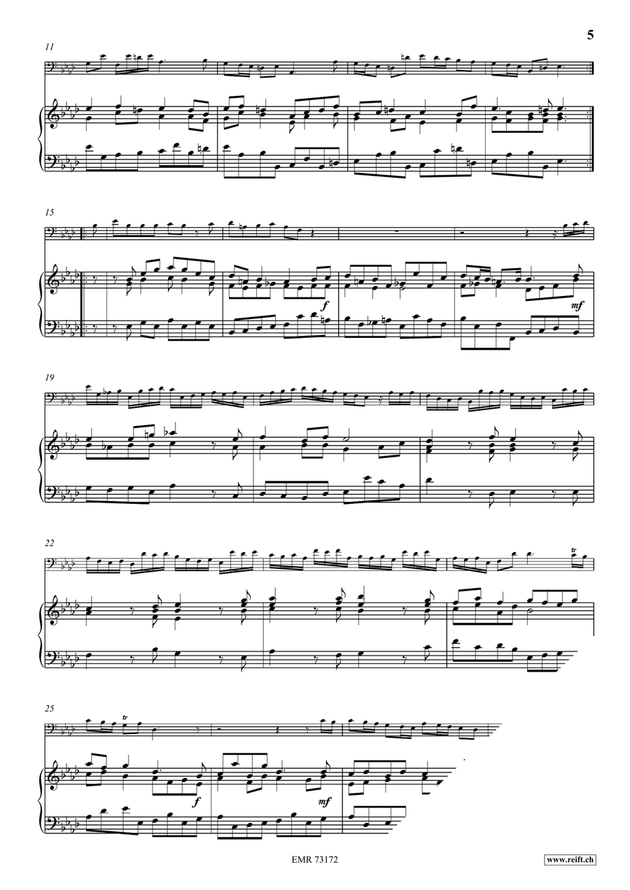 Sonate Sonate Organ scores gallery preview page 6