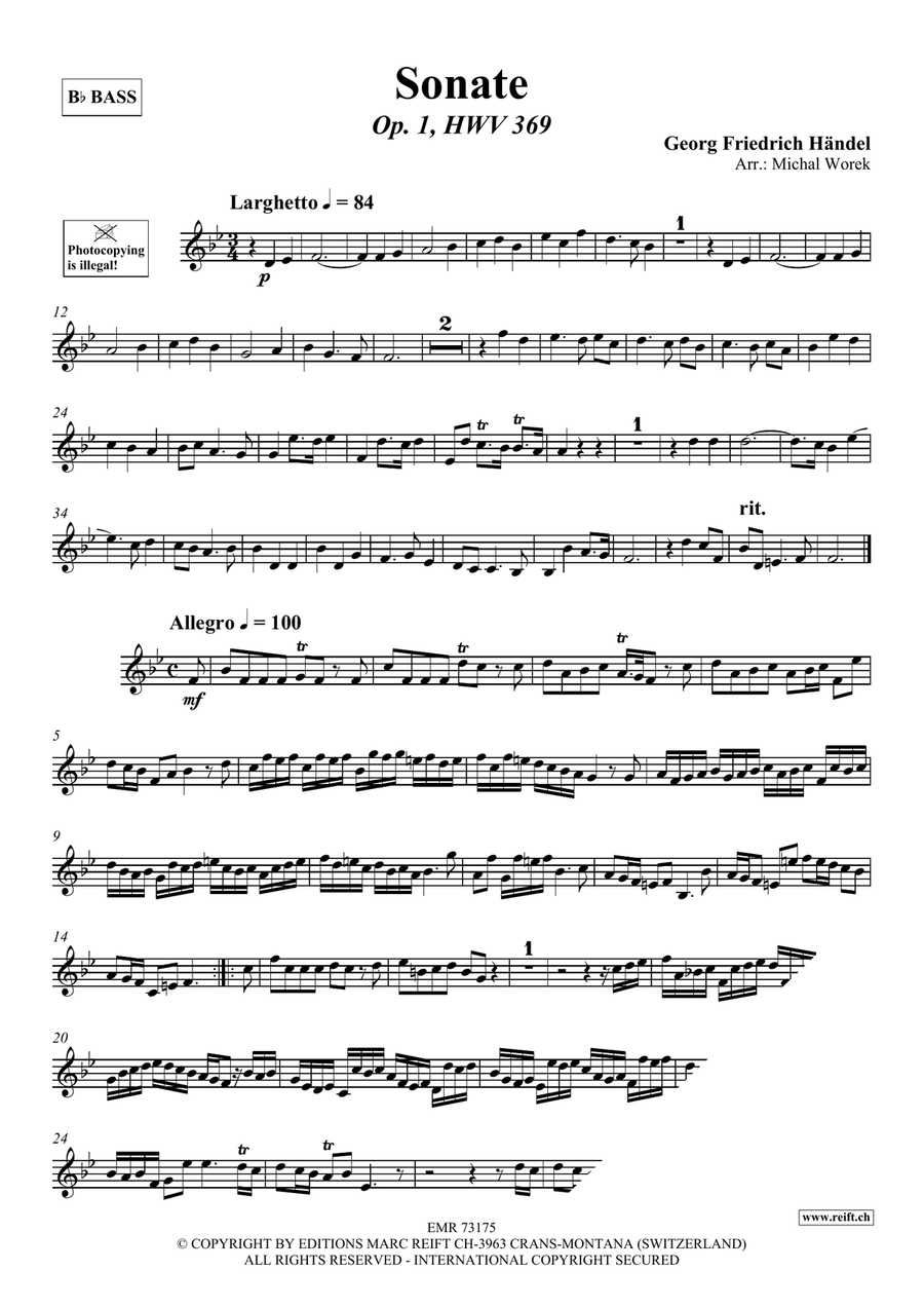 Sonate Sonate Organ scores gallery preview page 3