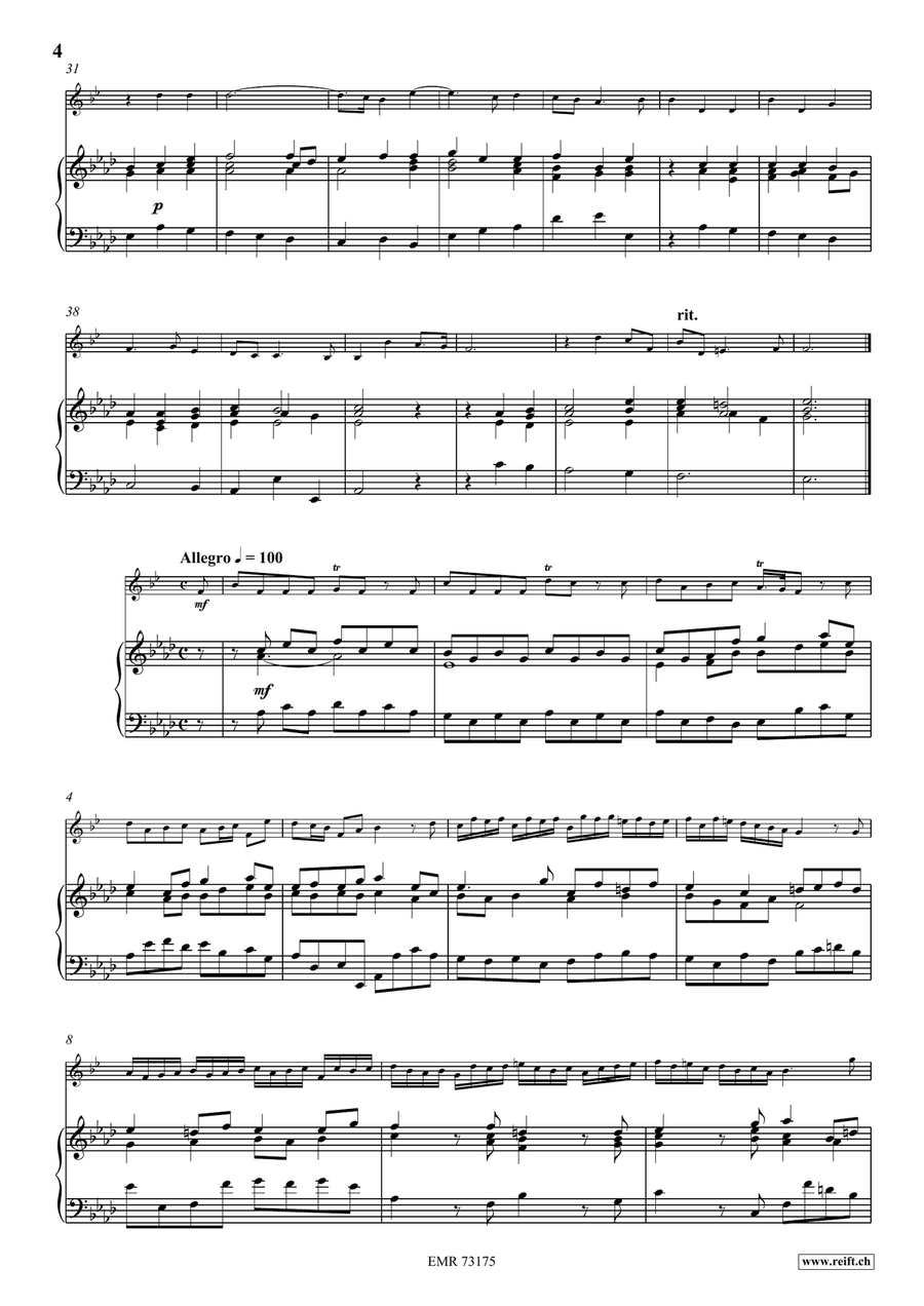 Sonate Sonate Organ scores gallery preview page 5