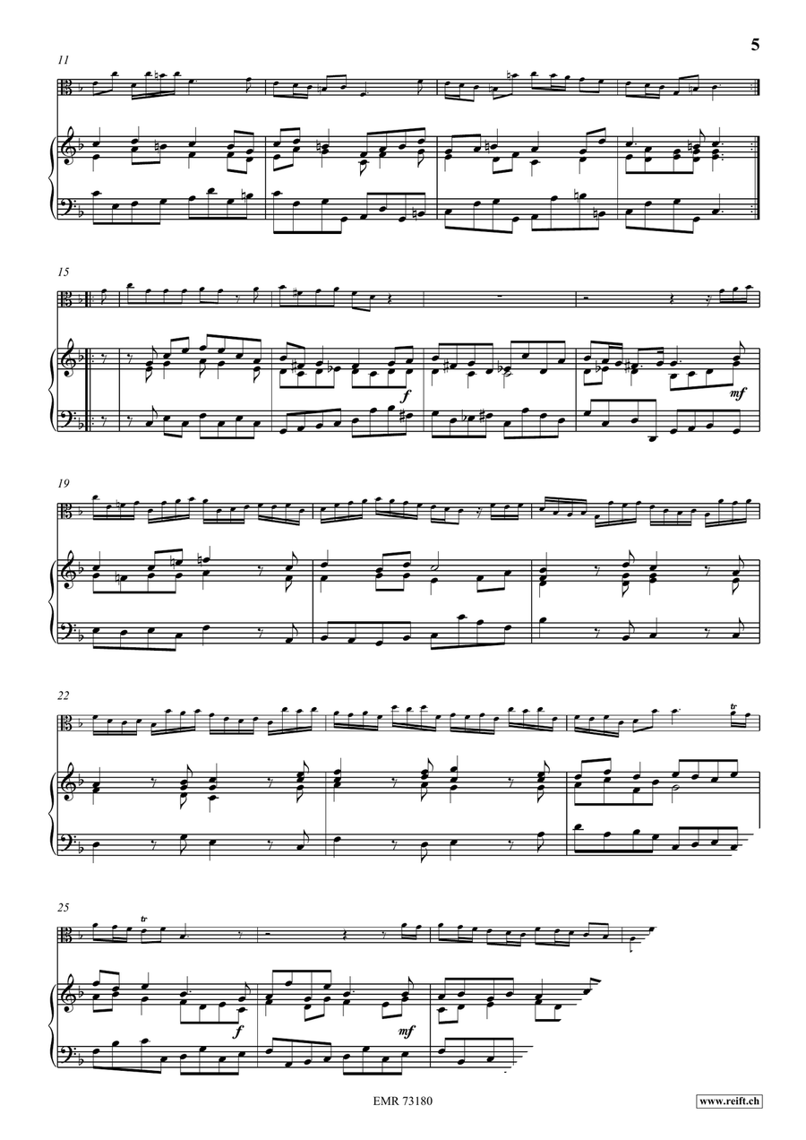 Sonate Sonate Viola scores gallery preview page 6