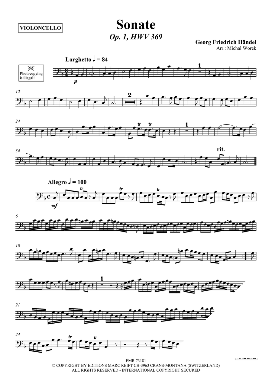 Sonate Sonate Organ scores gallery preview page 3