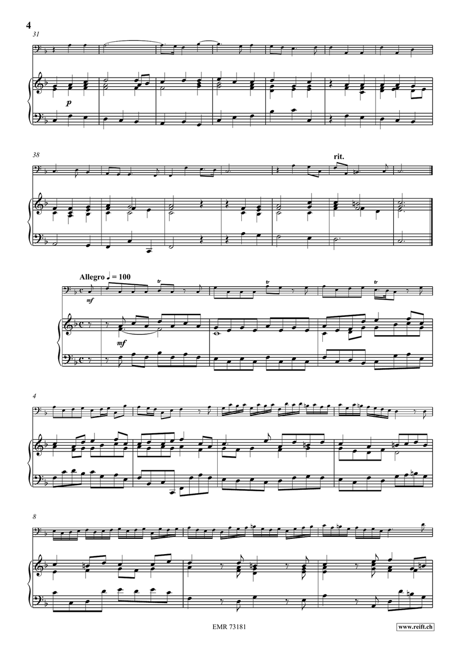 Sonate Sonate Organ scores gallery preview page 5