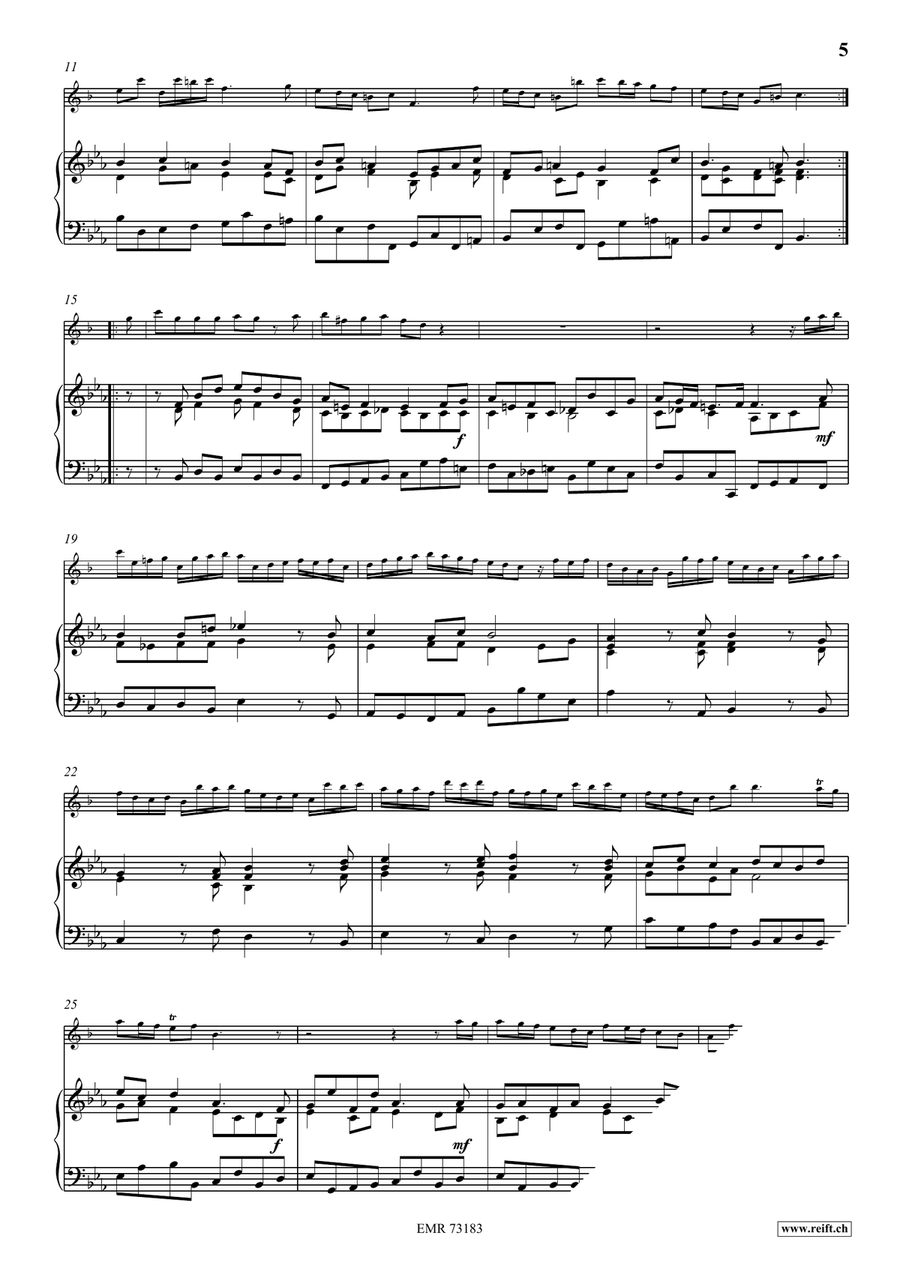 Sonate Sonate Clarinet Solo scores gallery preview page 6