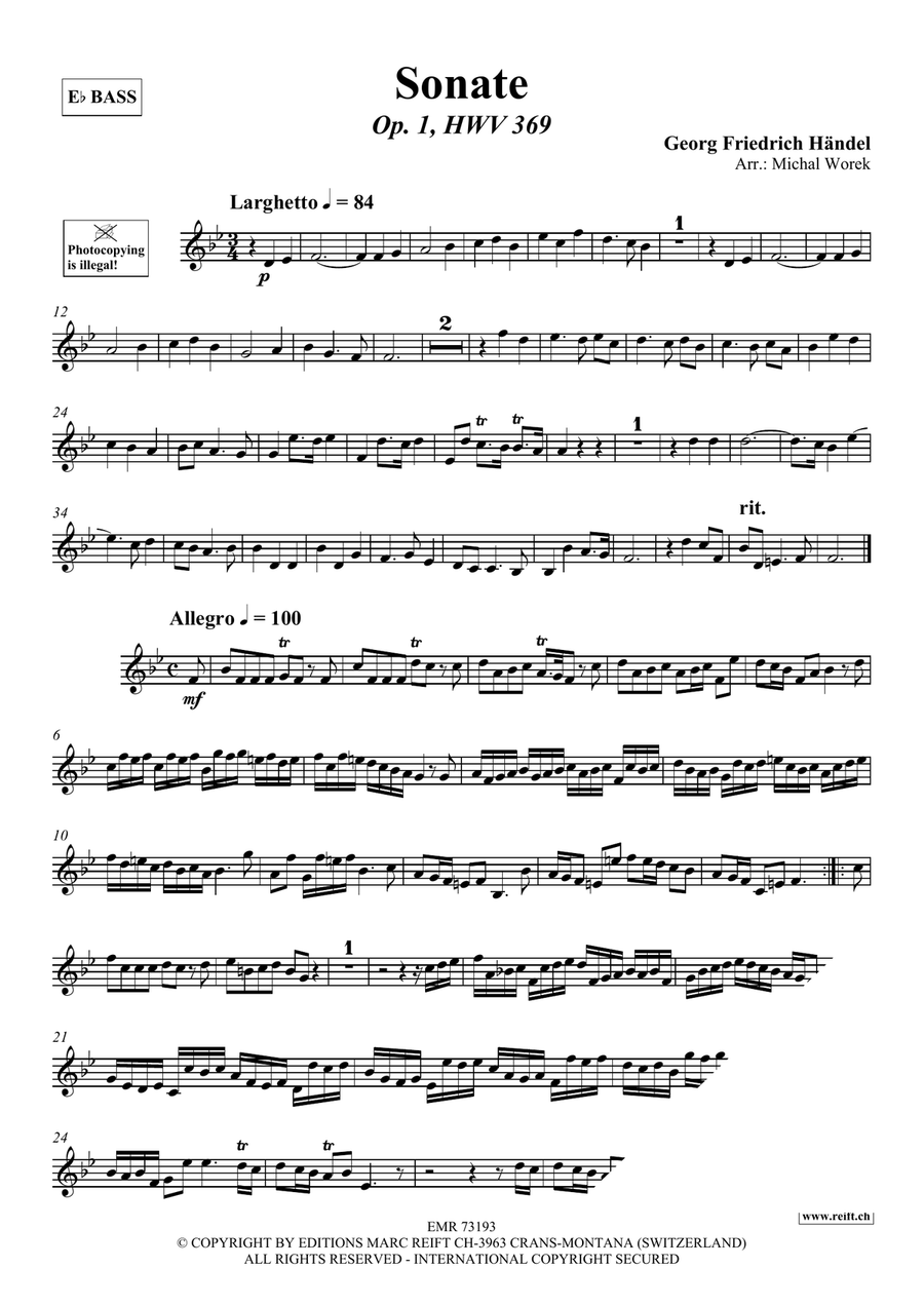 Sonate Sonate Organ scores gallery preview page 3