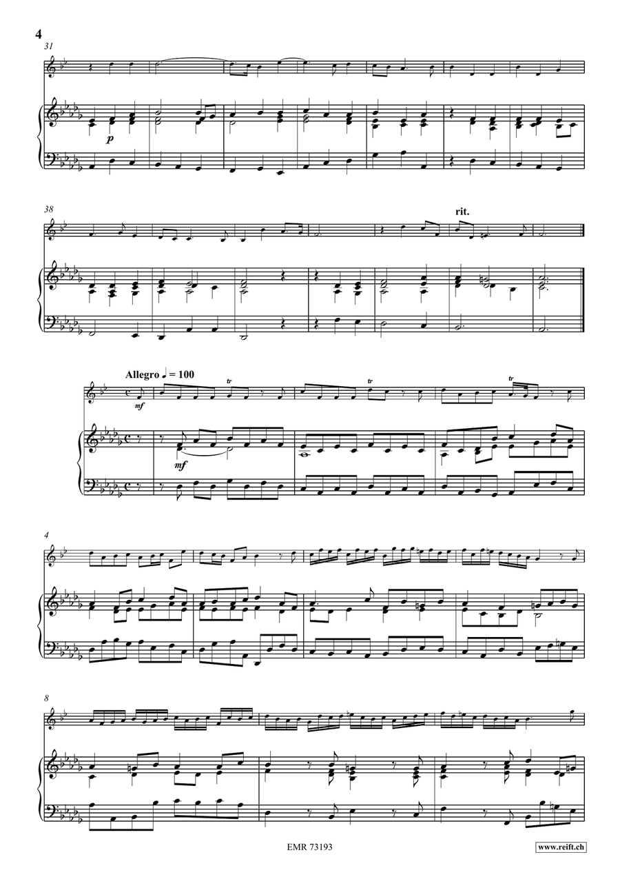 Sonate Sonate Organ scores gallery preview page 5
