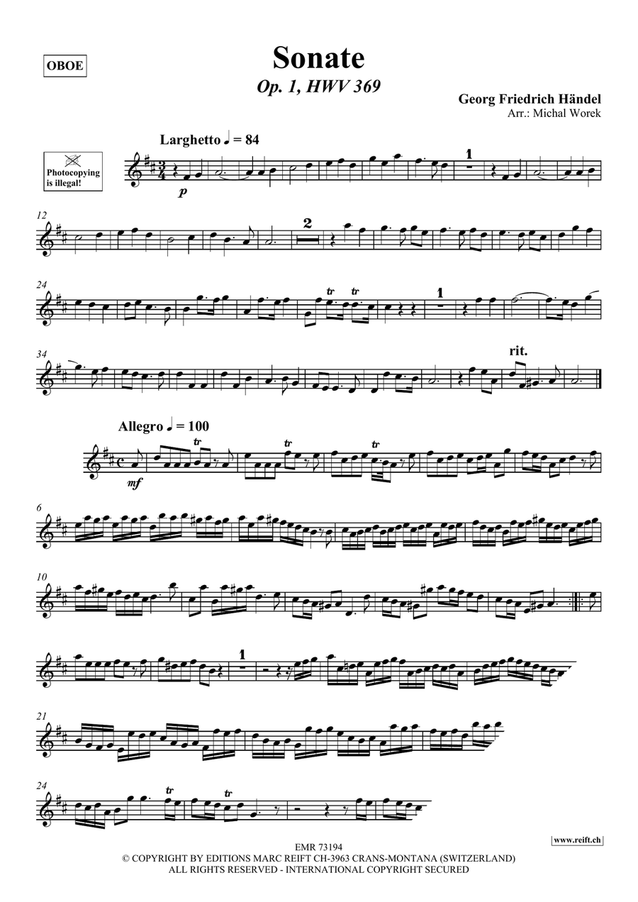 Sonate Sonate Organ scores gallery preview page 3