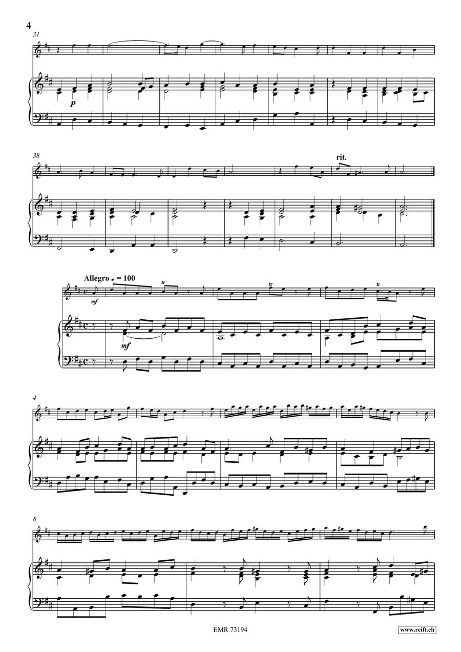 Sonate Sonate Organ scores gallery preview page 5
