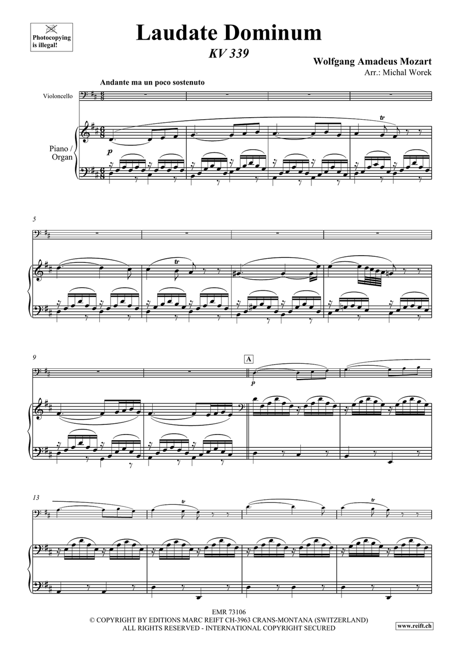 Laudate Dominum Laudate Dominum Organ scores gallery preview page 3