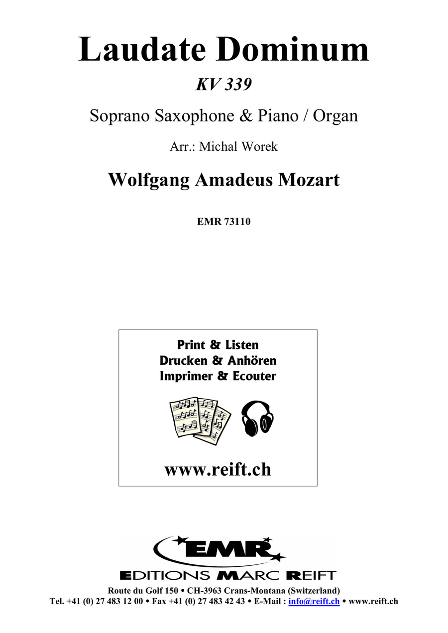 Laudate Dominum Laudate Dominum Soprano Saxophone scores gallery preview page 2