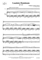 Laudate Dominum Cornet scores gallery preview page 3
