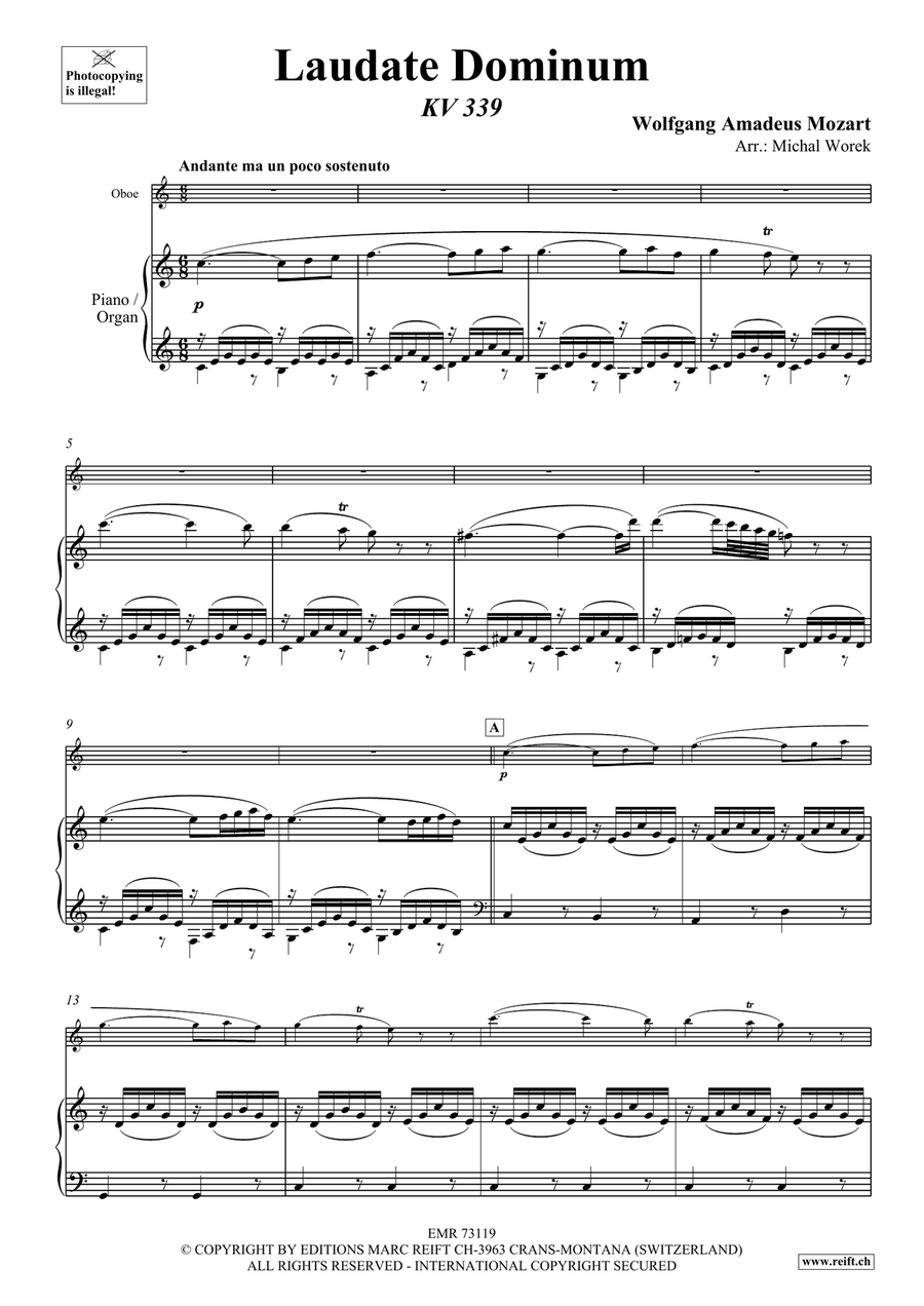 Laudate Dominum Laudate Dominum Organ scores gallery preview page 3