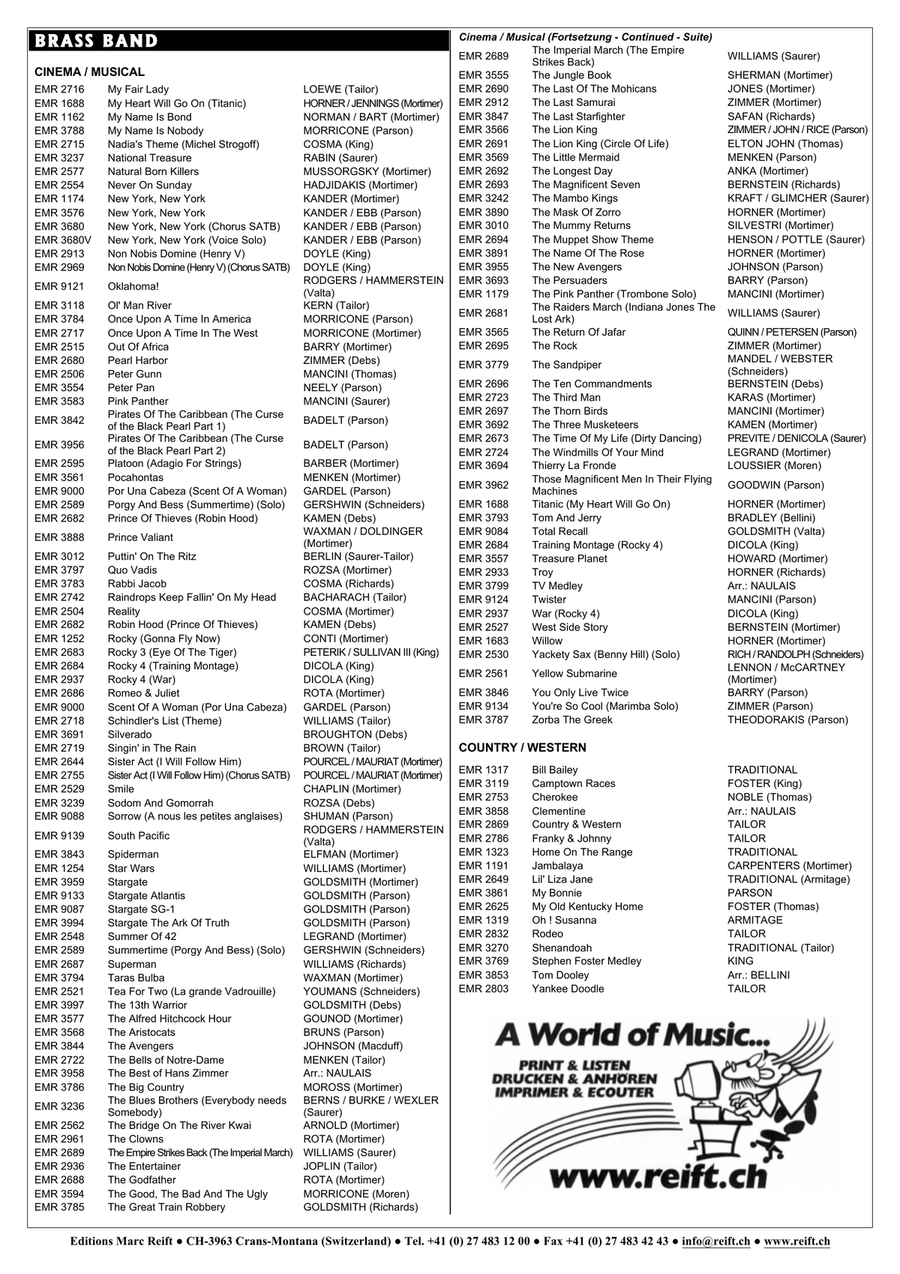 Iron Eagle Brass Band - Sheet Music page 4