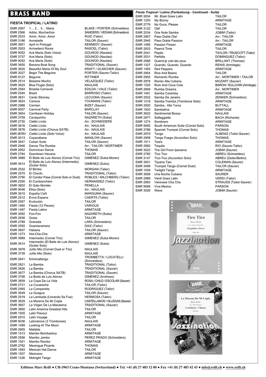 Our Flirtations by John Philip Sousa Brass Band - Sheet Music page 4