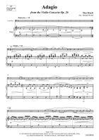 Adagio Double Bass scores gallery preview page 3