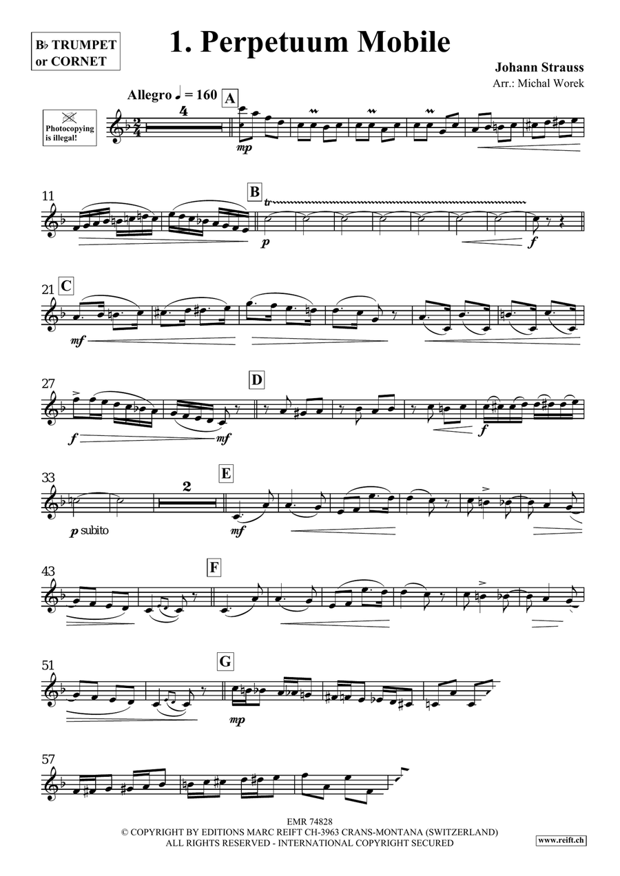 The Charm Of Vienna Volume 2 Cornet scores gallery preview page 3