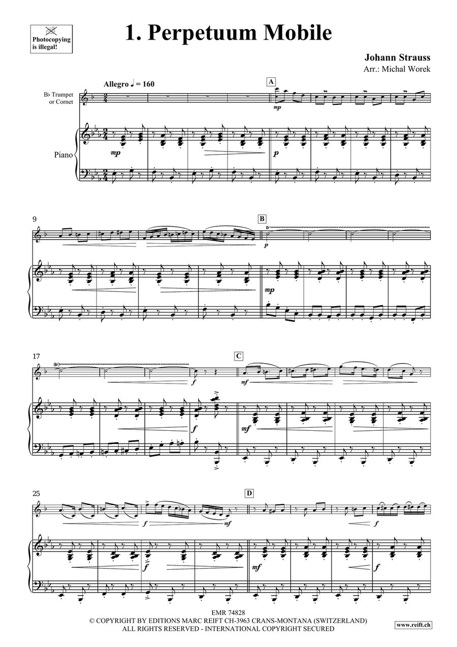 The Charm Of Vienna Volume 2 Cornet scores gallery preview page 4