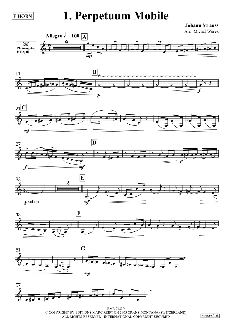 The Charm Of Vienna Volume 2 Horn scores gallery preview page 3