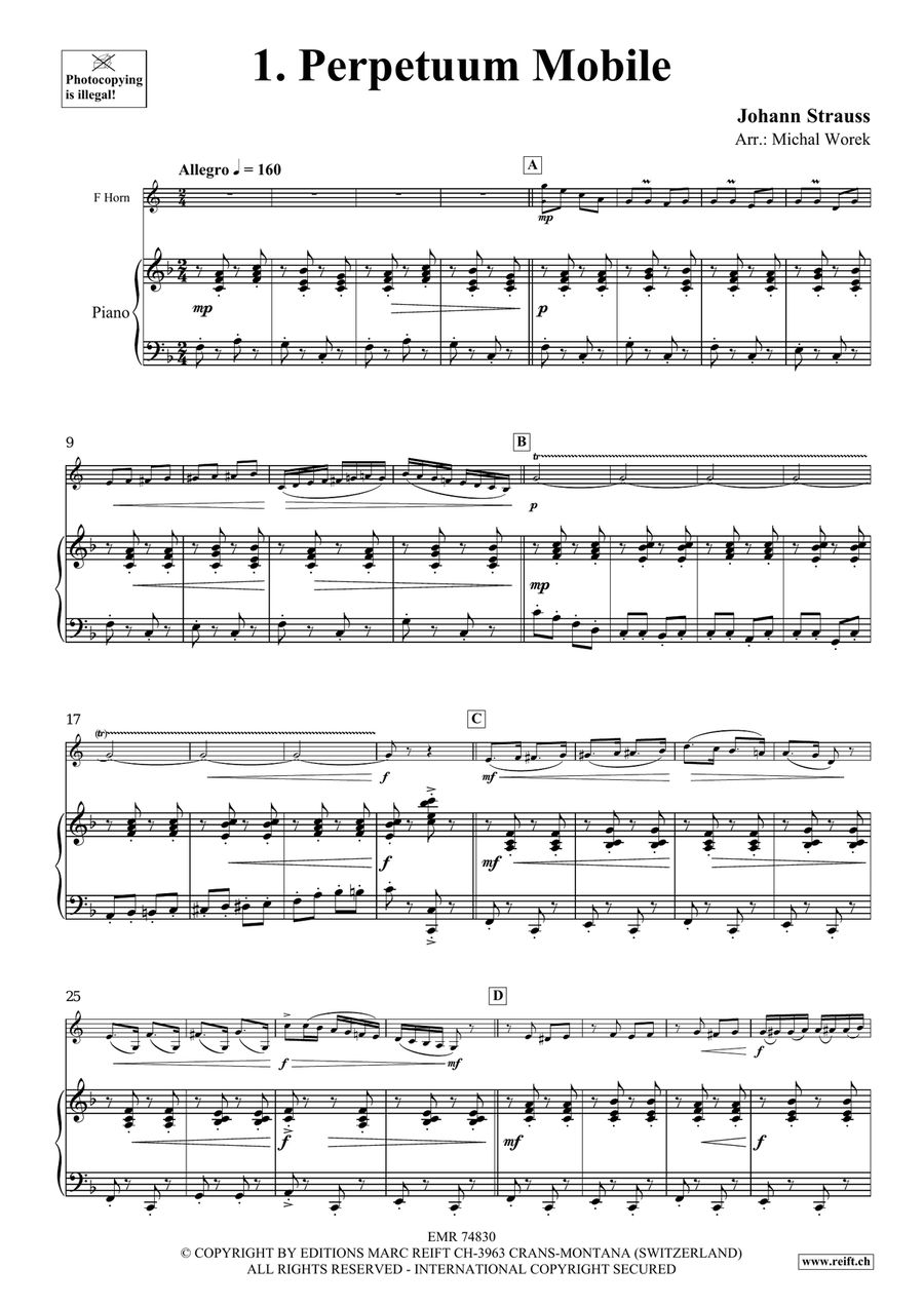 The Charm Of Vienna Volume 2 Horn scores gallery preview page 4