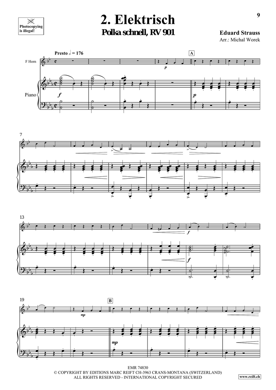 The Charm Of Vienna Volume 2 Horn scores gallery preview page 6