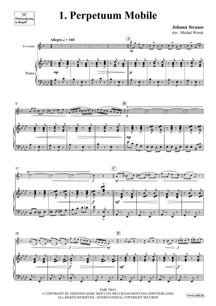 The Charm Of Vienna Volume 2 Cornet scores gallery preview page 4