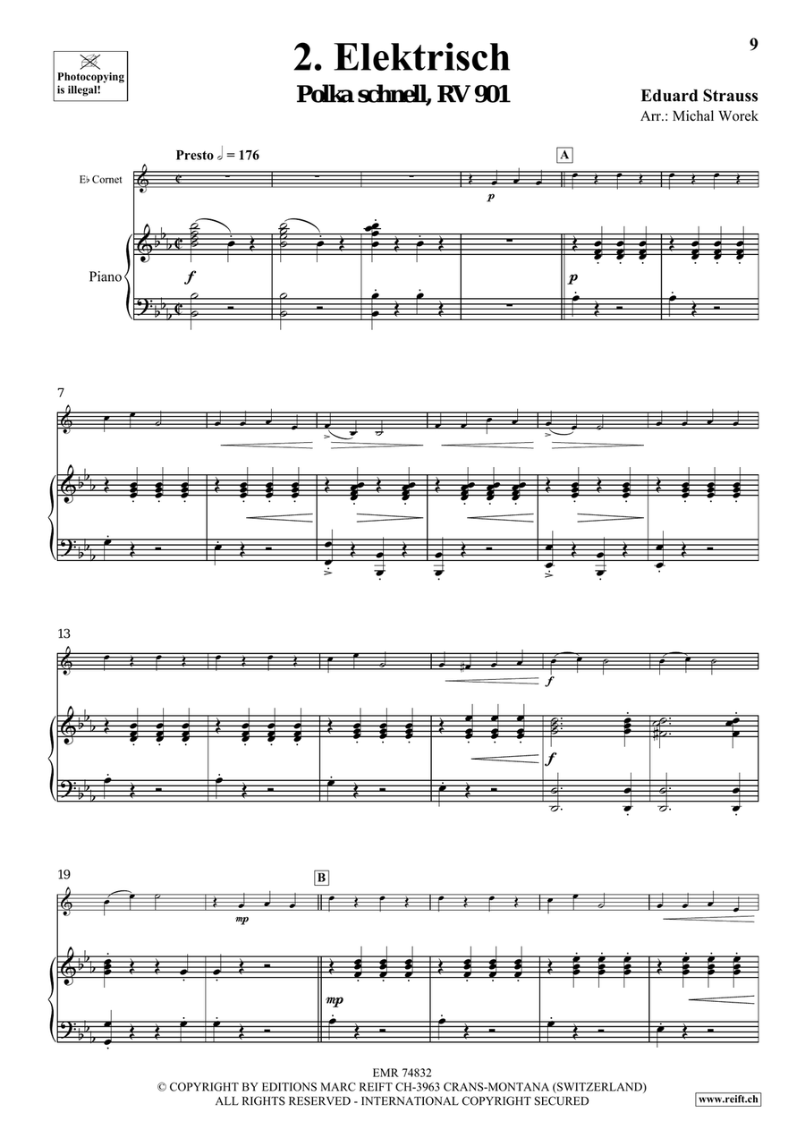 The Charm Of Vienna Volume 2 Cornet scores gallery preview page 6