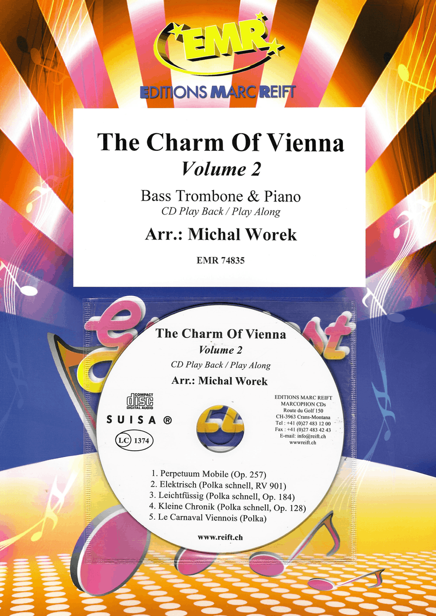 The Charm Of Vienna Volume 2 Trombone scores gallery preview page 1