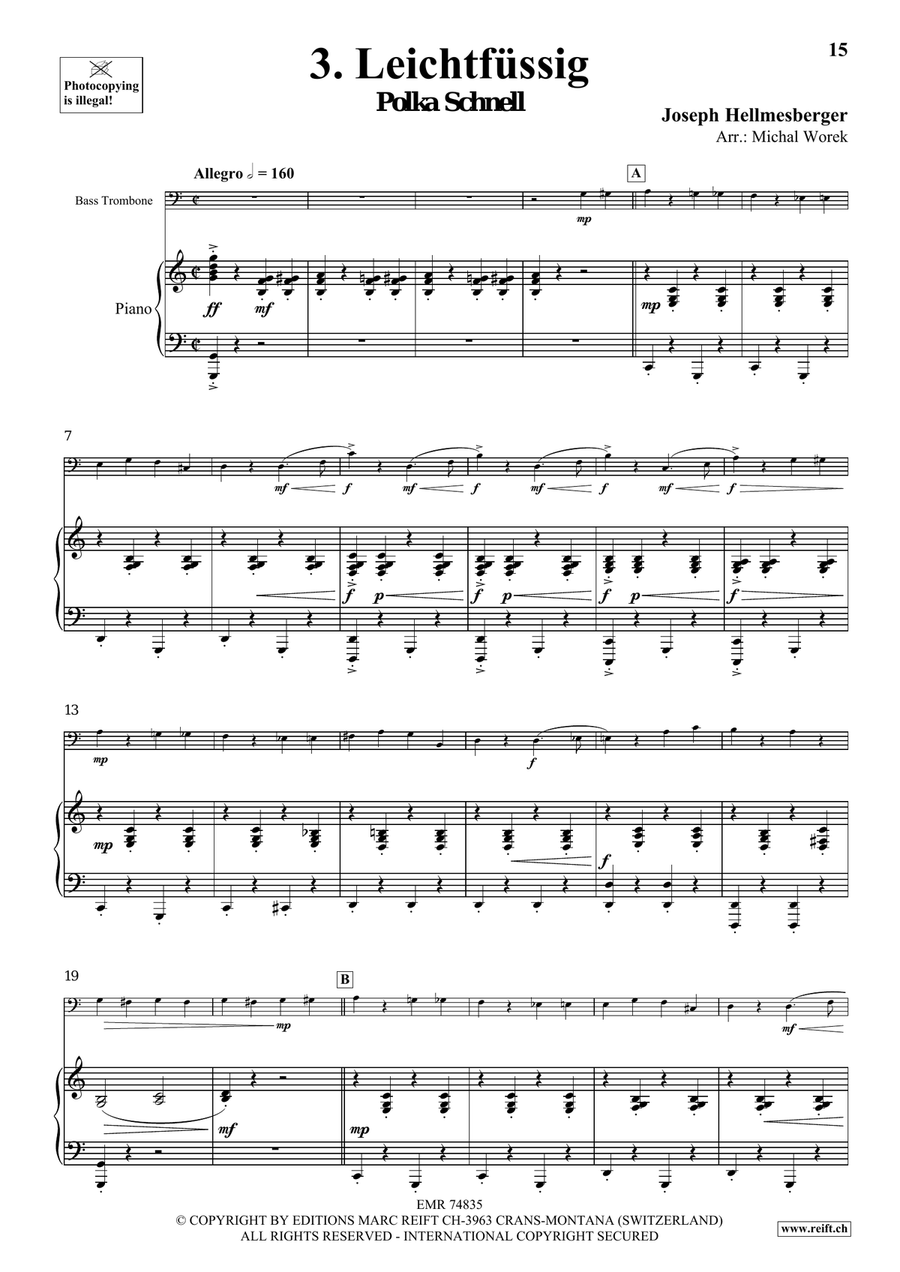 The Charm Of Vienna Volume 2 Trombone scores gallery preview page 8