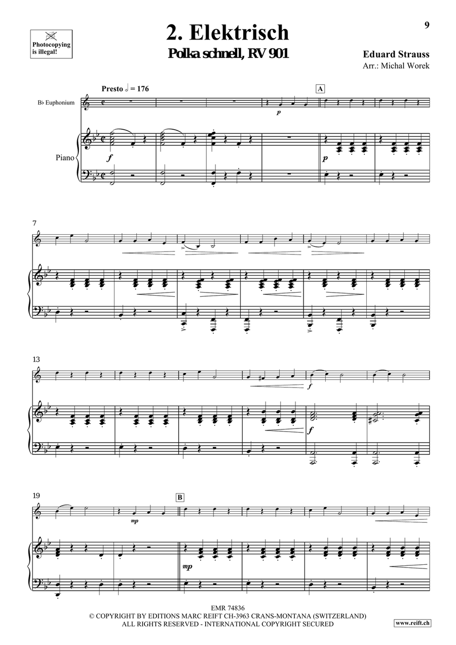 The Charm Of Vienna Volume 2 Euphonium scores gallery preview page 6