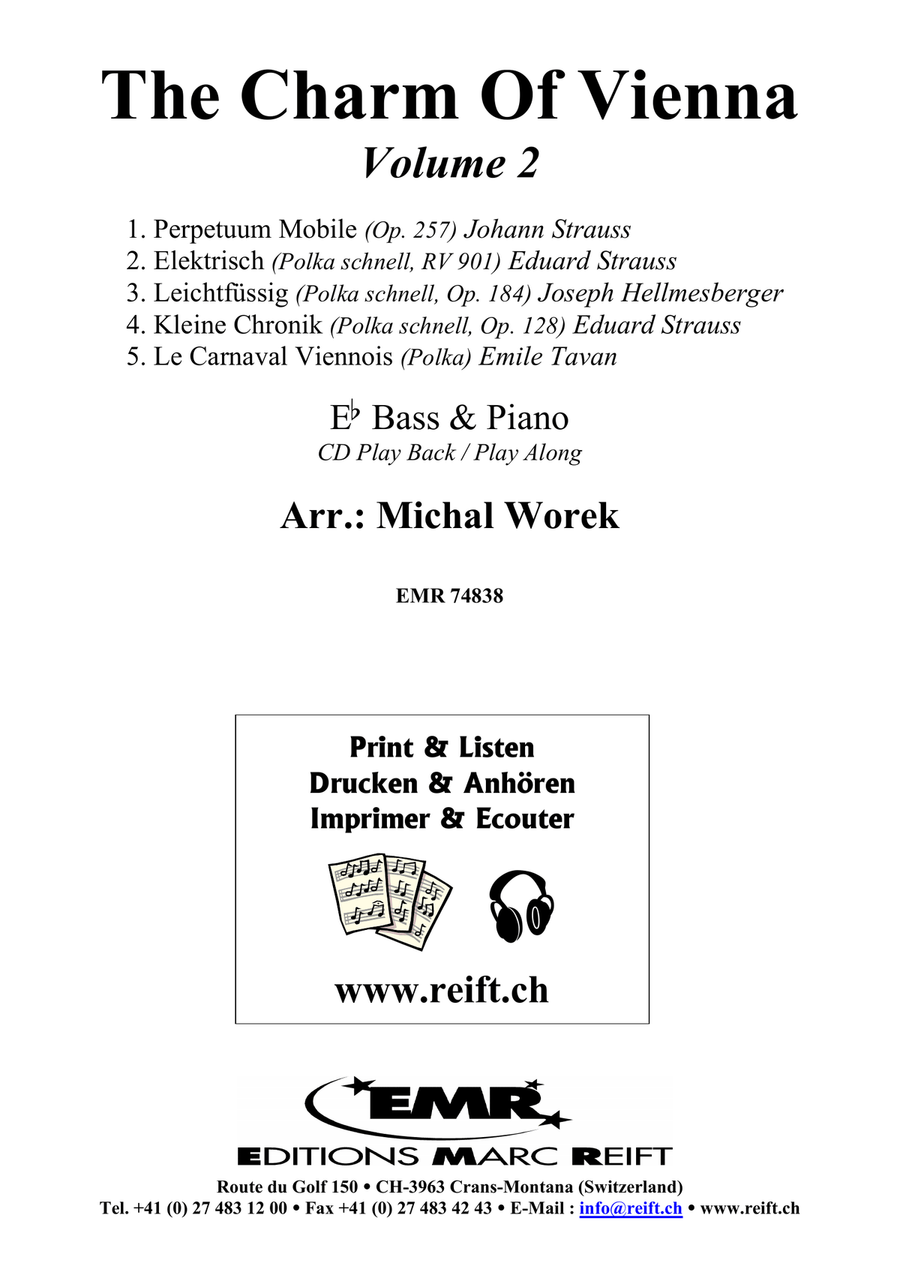 The Charm Of Vienna Volume 2 Piano Accompaniment scores gallery preview page 2