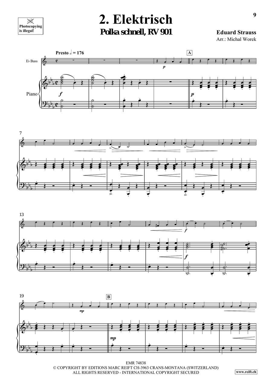 The Charm Of Vienna Volume 2 Piano Accompaniment scores gallery preview page 6