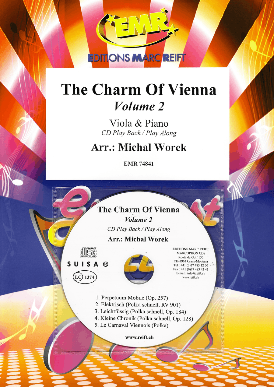 The Charm Of Vienna Volume 2 Viola scores gallery preview page 1