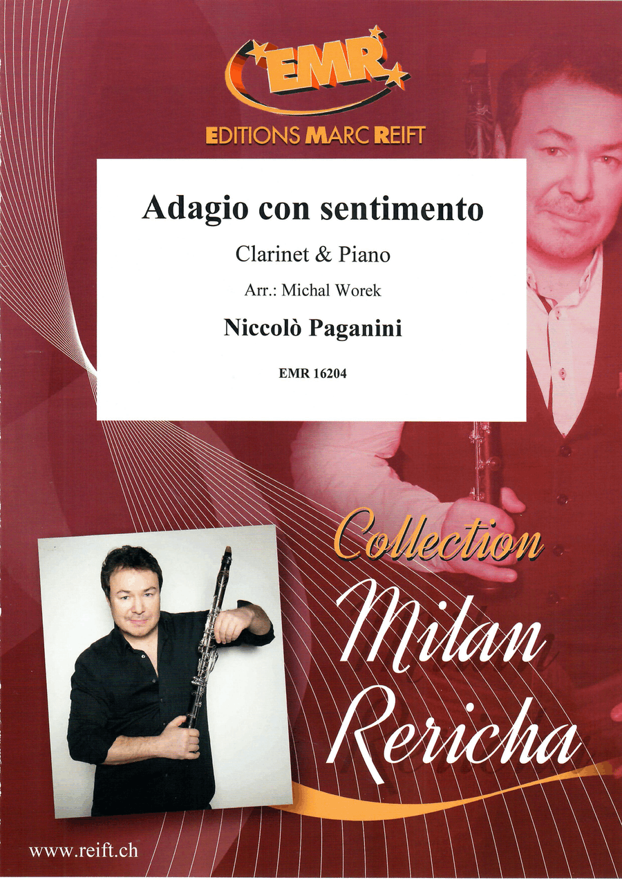 Adagio con sentimento Adagio con sentimento Clarinet Solo scores gallery preview page 1