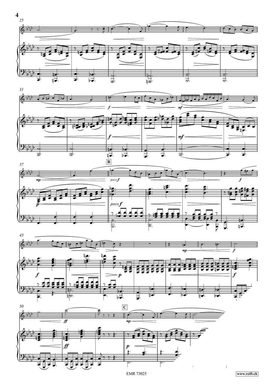 Adagio con sentimento Adagio con sentimento Piccolo scores gallery preview page 4