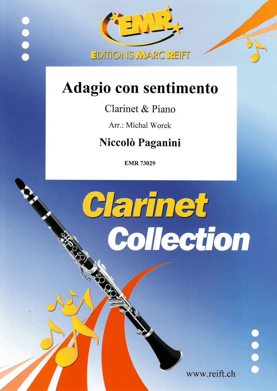 Adagio con sentimento Adagio con sentimento Clarinet Solo scores gallery preview page 1