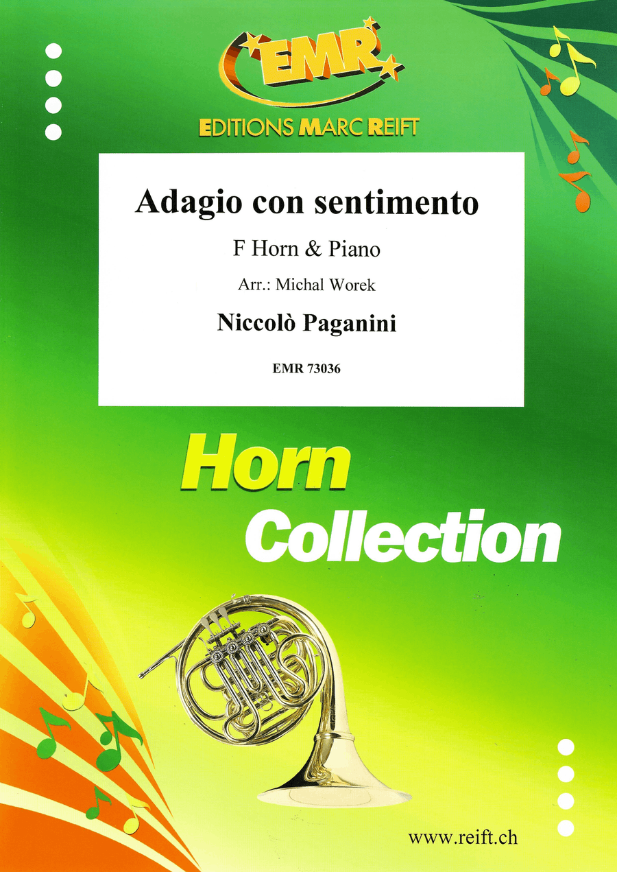 Adagio con sentimento Adagio con sentimento Horn scores gallery preview page 1