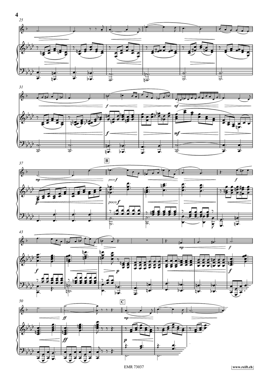 Adagio con sentimento Adagio con sentimento Horn scores gallery preview page 4