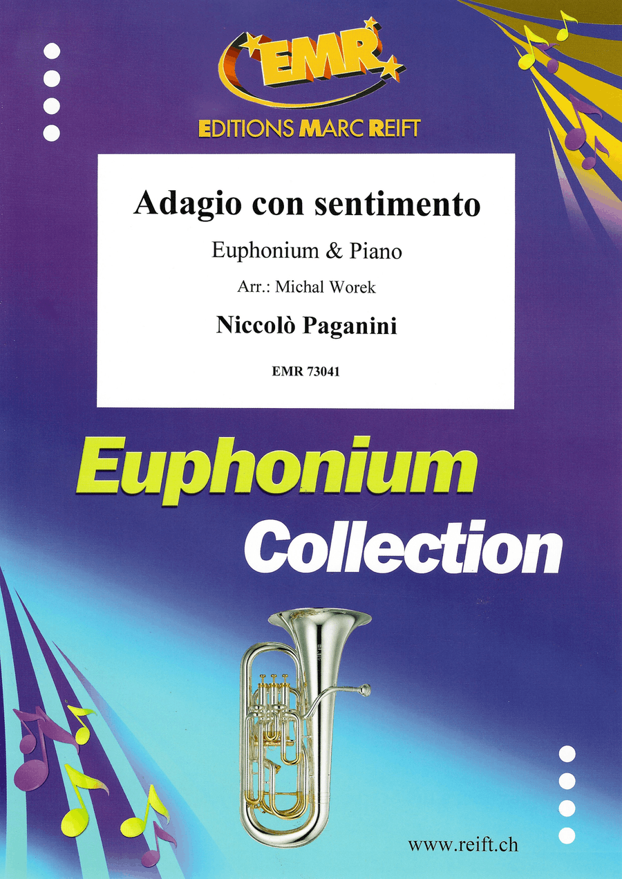 Adagio con sentimento Adagio con sentimento Euphonium scores gallery preview page 1