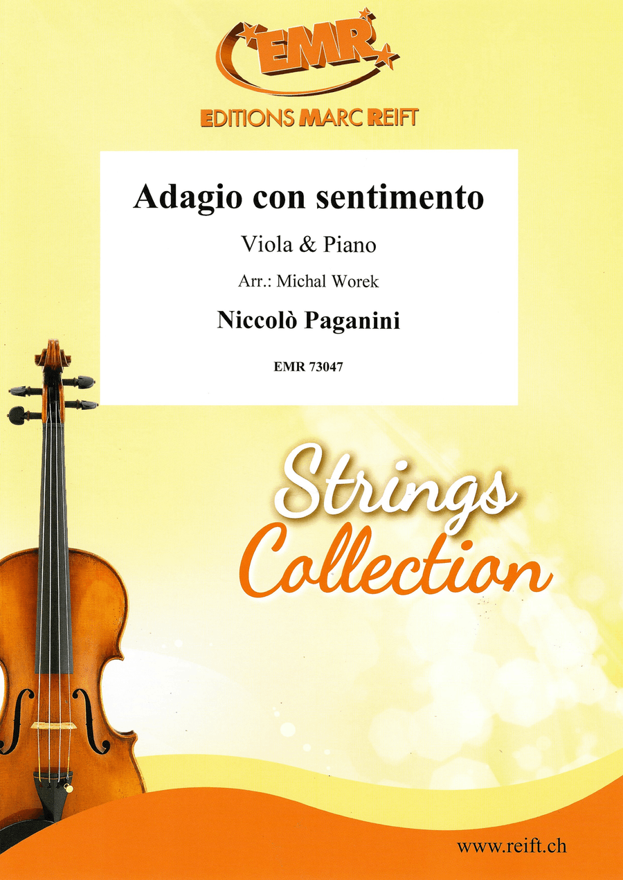 Adagio con sentimento Adagio con sentimento Piano Accompaniment scores gallery preview page 1