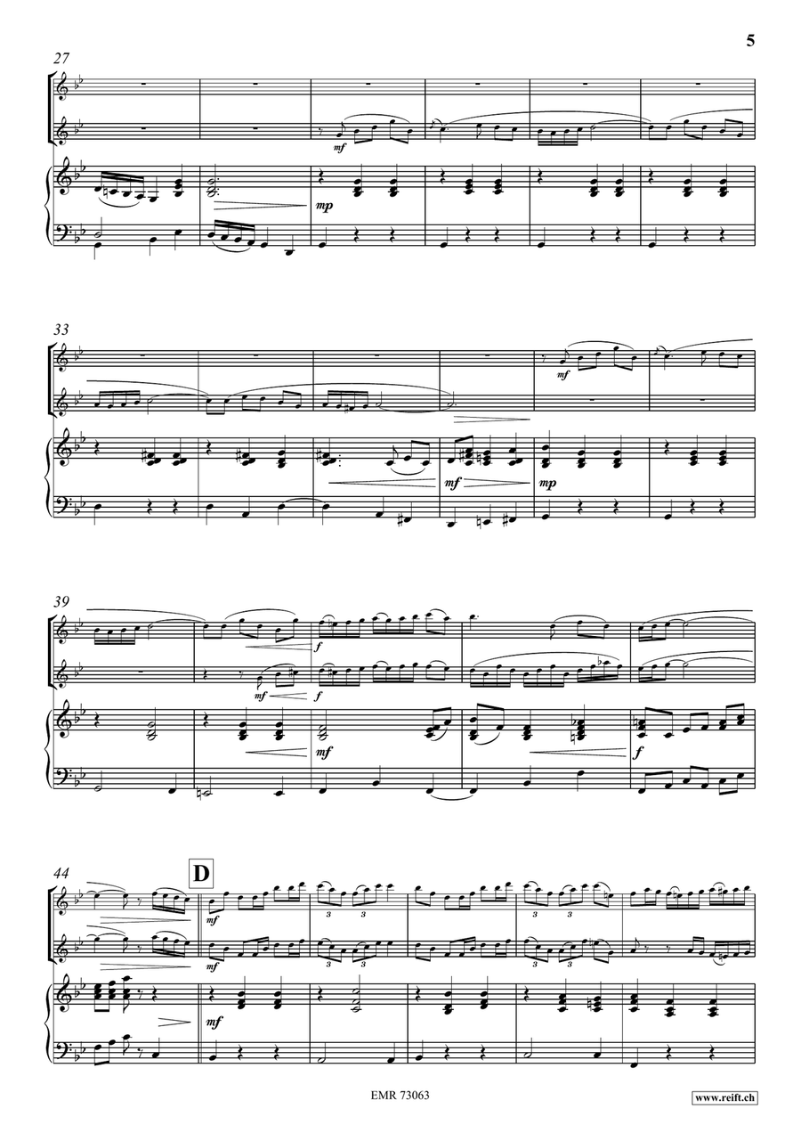 Hungarian Fantasy Hungarian Fantasy Flute Duet scores gallery preview page 6