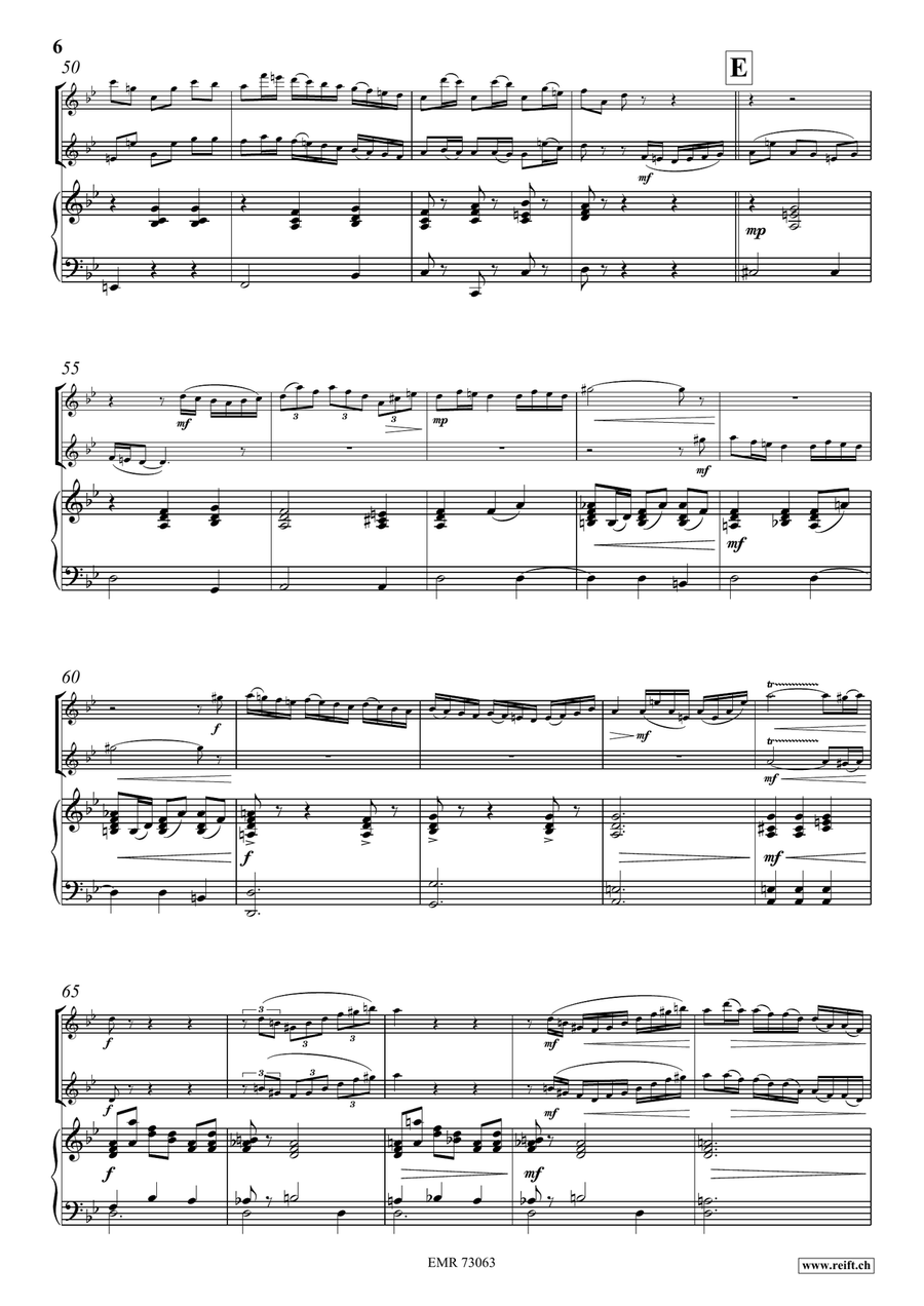 Hungarian Fantasy Hungarian Fantasy Flute Duet scores gallery preview page 7