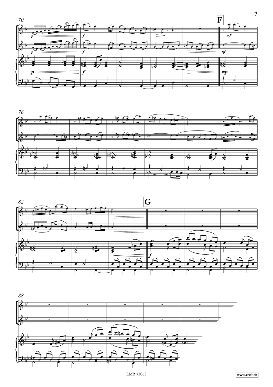 Hungarian Fantasy Hungarian Fantasy Flute Duet scores gallery preview page 8