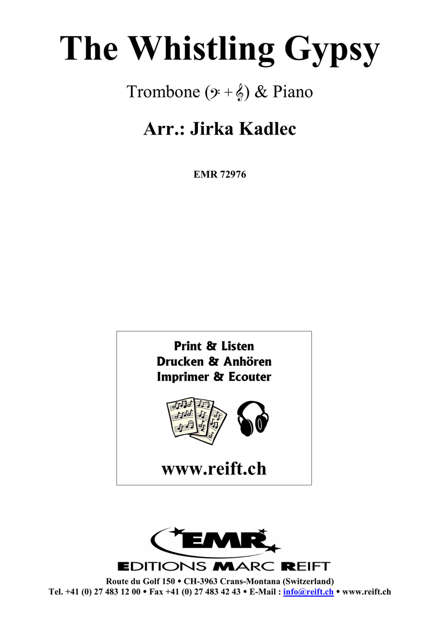 The Whistling Gypsy The Whistling Gypsy Piano Accompaniment scores gallery preview page 2