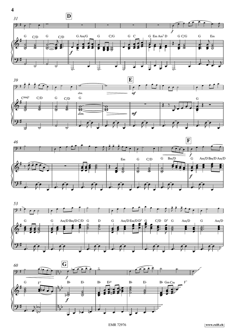 The Whistling Gypsy The Whistling Gypsy Piano Accompaniment scores gallery preview page 5