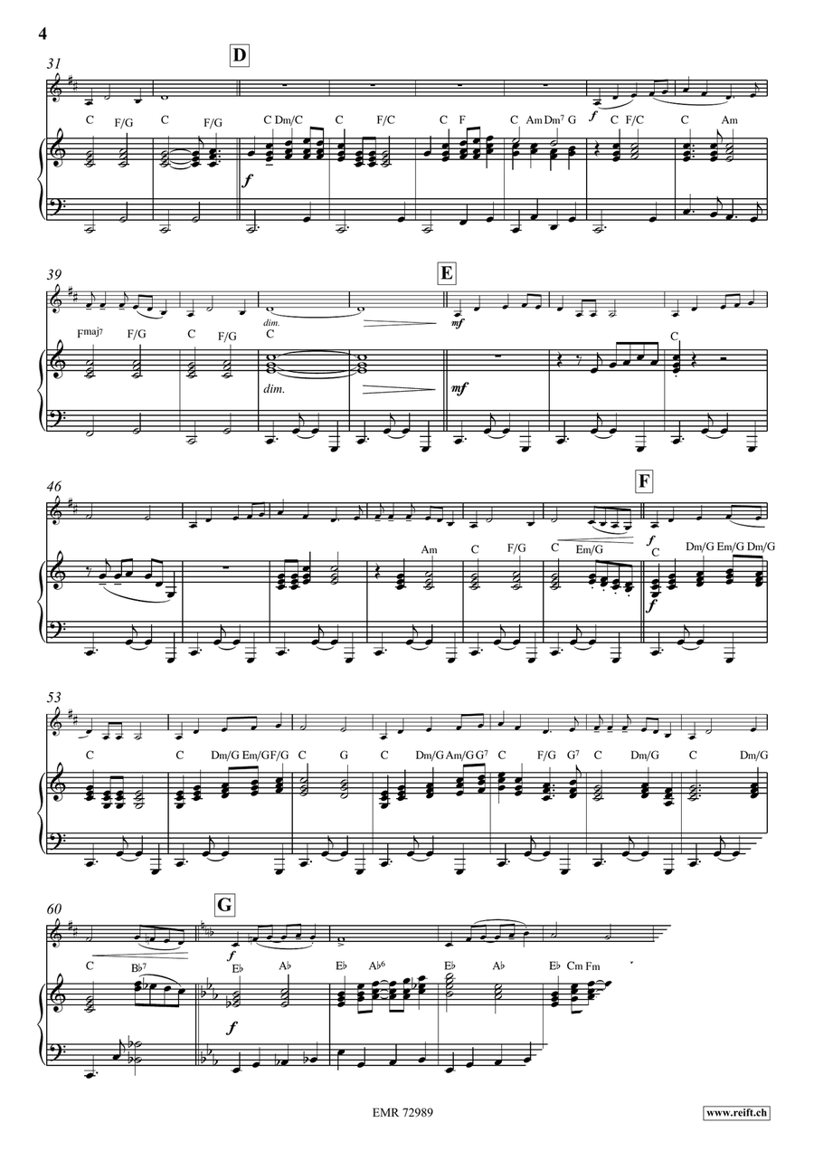 The Whistling Gypsy The Whistling Gypsy Bass Clarinet scores gallery preview page 5