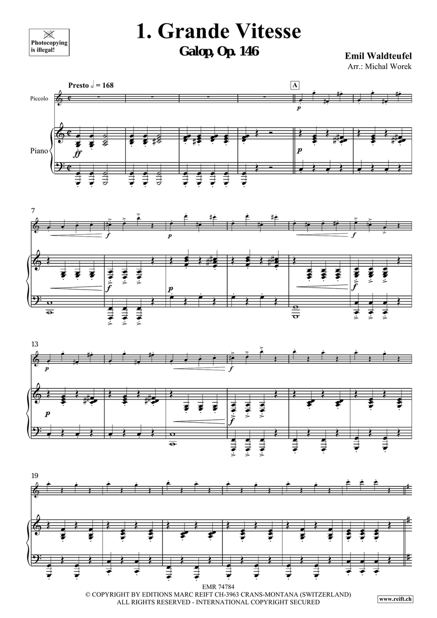 The Charm Of Vienna Volume 1 Piccolo scores gallery preview page 4