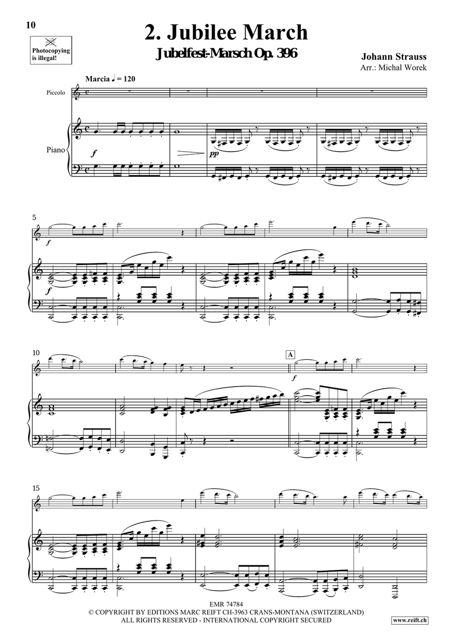 The Charm Of Vienna Volume 1 Piccolo scores gallery preview page 6