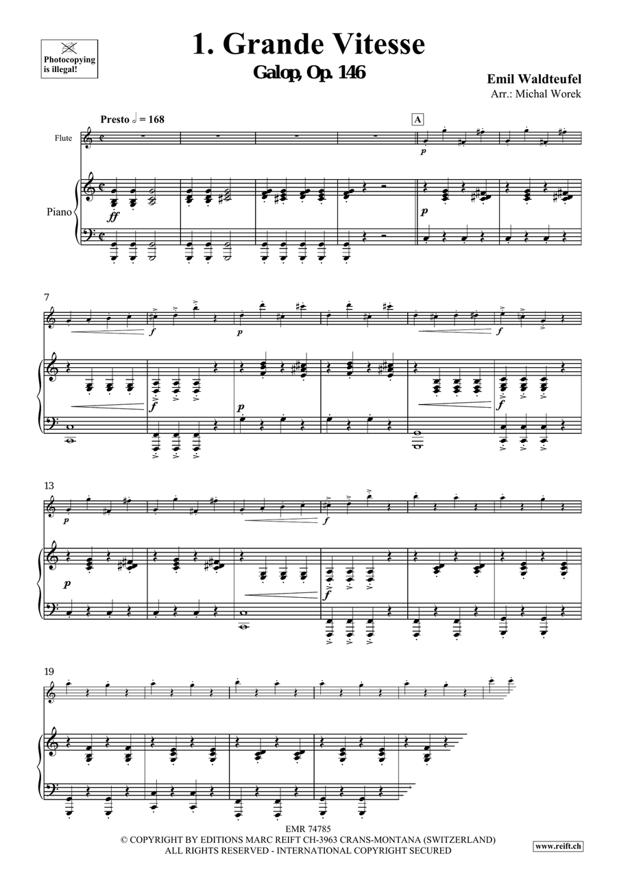 The Charm Of Vienna Volume 1 Flute Solo scores gallery preview page 3