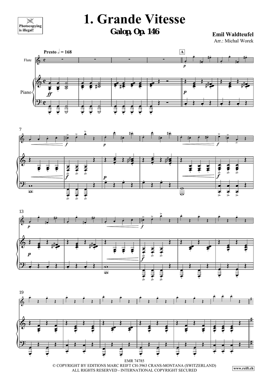 The Charm Of Vienna Volume 1 Flute Solo scores gallery preview page 4