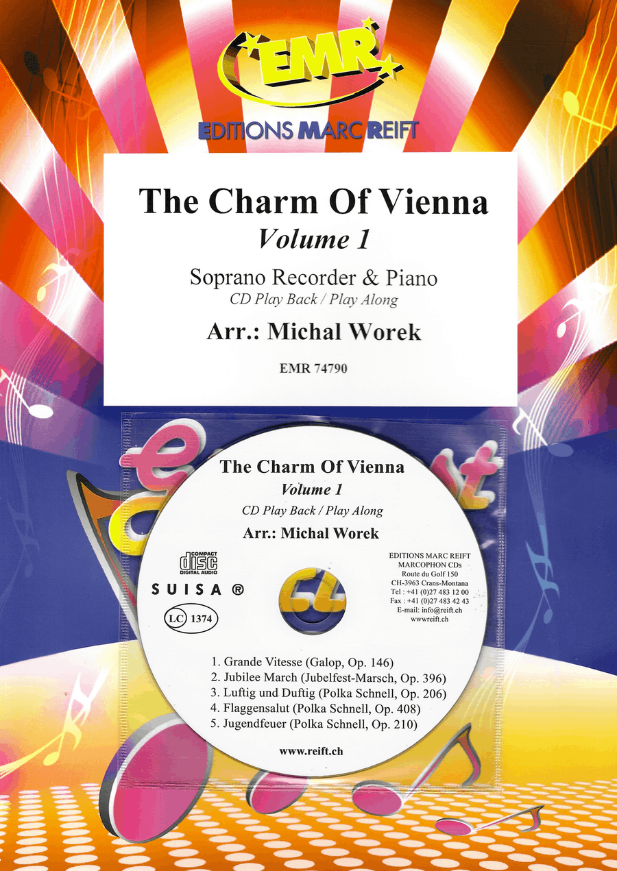 The Charm Of Vienna Volume 1 Soprano Recorder scores gallery preview page 1