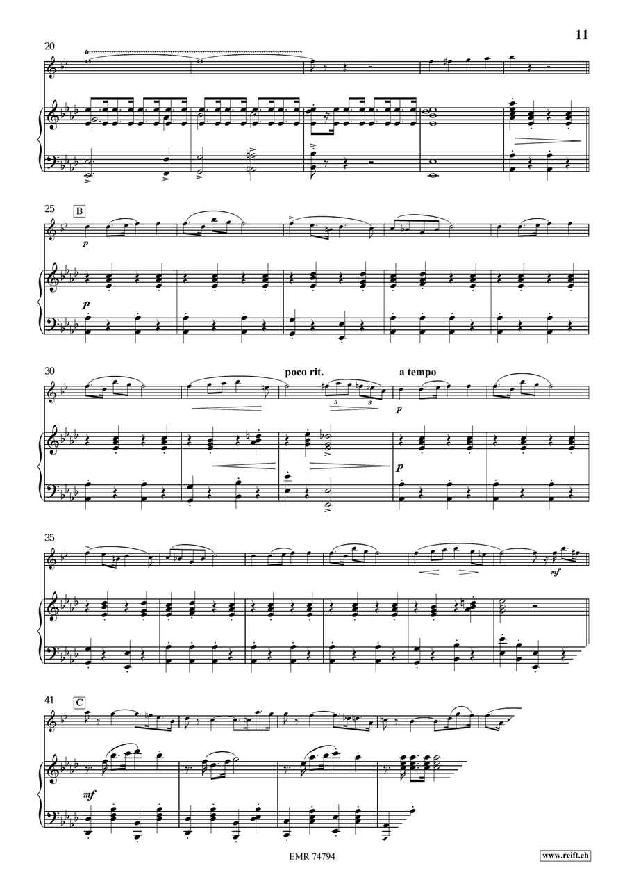 The Charm Of Vienna Volume 1 Soprano Saxophone scores gallery preview page 7